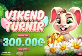 Turnir koji ovog vikenda spaja najbolje slotove - 300.000 dinara u igri